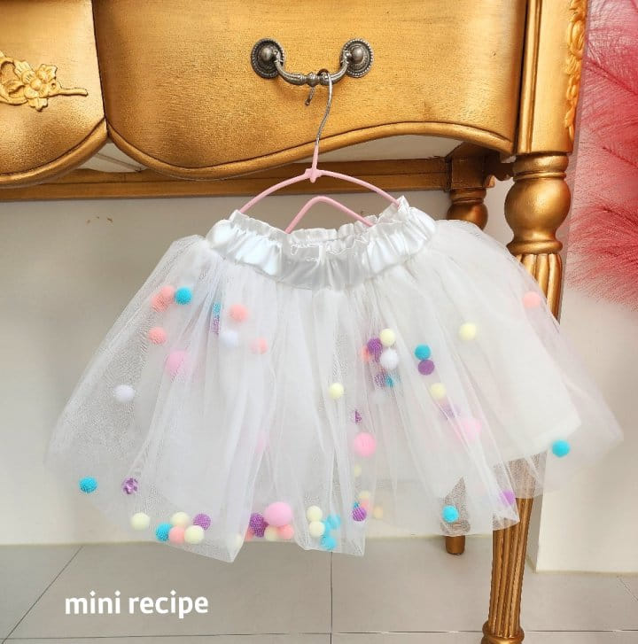 Mini Recipe - Korean Children Fashion - #discoveringself - Pong Pong Skirt - 11
