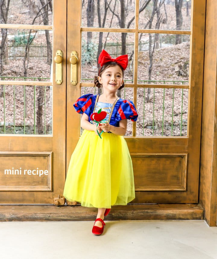 Mini Recipe - Korean Children Fashion - #fashionkids - Snow White Princess One-piece - 2