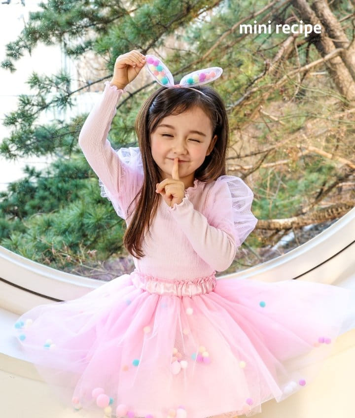 Mini Recipe - Korean Children Fashion - #kidsshorts - Pong Hairband - 6