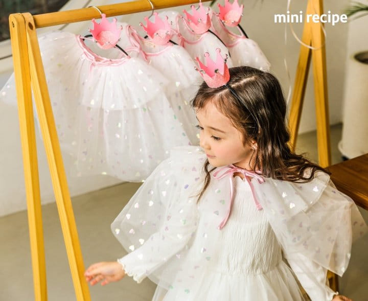 Mini Recipe - Korean Children Fashion - #kidsshorts - Fairy Cape Mini Crown Set