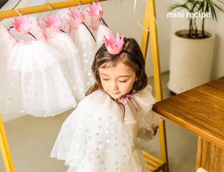 Mini Recipe - Korean Children Fashion - #kidsstore - Fairy Cape Mini Crown Set - 2