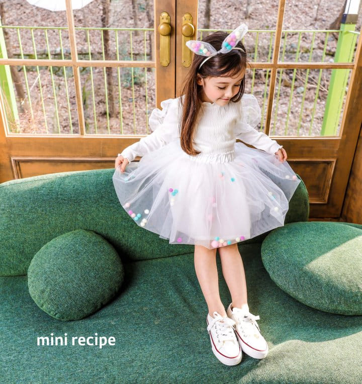 Mini Recipe - Korean Children Fashion - #littlefashionista - Pong Pong Skirt