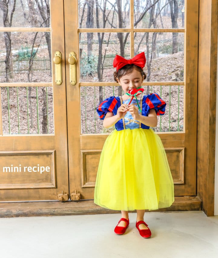 Mini Recipe - Korean Children Fashion - #littlefashionista - Snow White Princess One-piece - 7