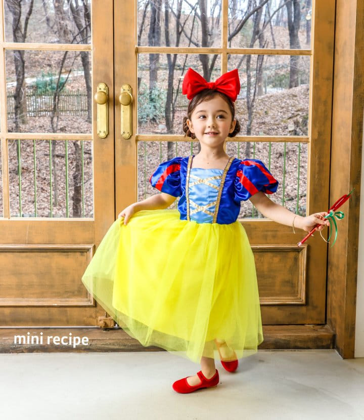 Mini Recipe - Korean Children Fashion - #magicofchildhood - Snow White Princess One-piece - 8