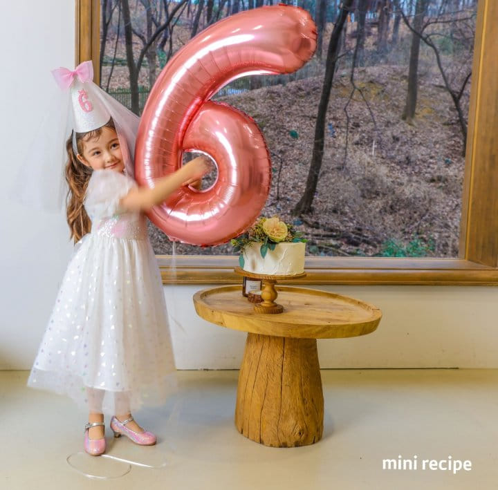 Mini Recipe - Korean Children Fashion - #littlefashionista - Birthday One-piece - 4