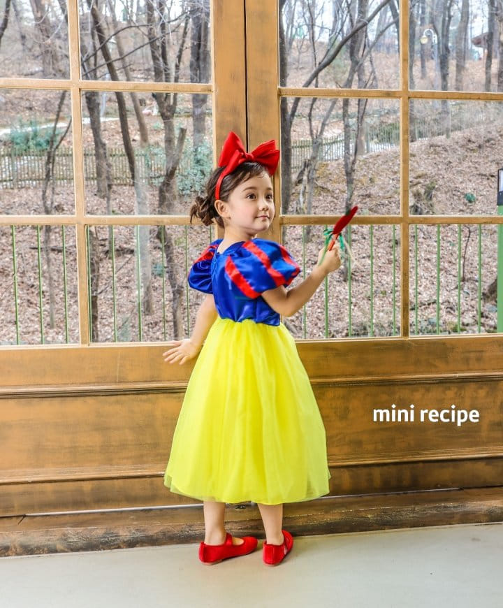 Mini Recipe - Korean Children Fashion - #minifashionista - Snow White Princess One-piece - 9