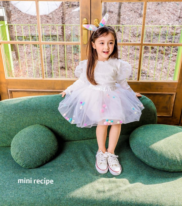 Mini Recipe - Korean Children Fashion - #minifashionista - Pong Pong Skirt - 4