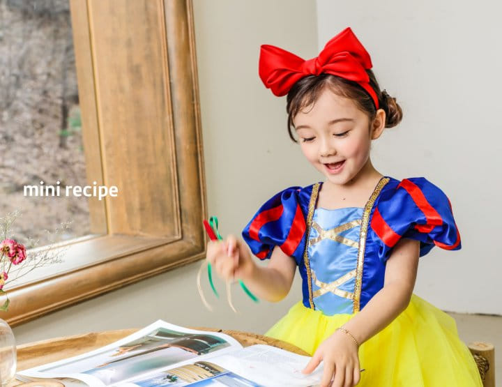 Mini Recipe - Korean Children Fashion - #prettylittlegirls - Red Ribbon Hairband - 3