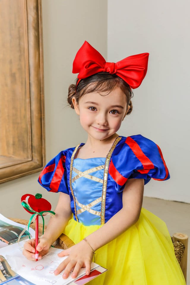 Mini Recipe - Korean Children Fashion - #prettylittlegirls - Snow White Princess One-piece - 10