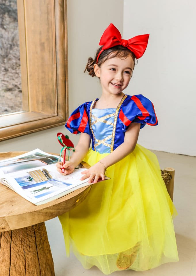 Mini Recipe - Korean Children Fashion - #toddlerclothing - Snow White Princess One-piece - 12