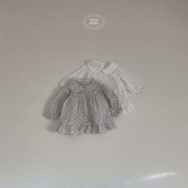 Mini Robe - Korean Baby Fashion - #babyboutique - Bebe Circle One-piece - 11