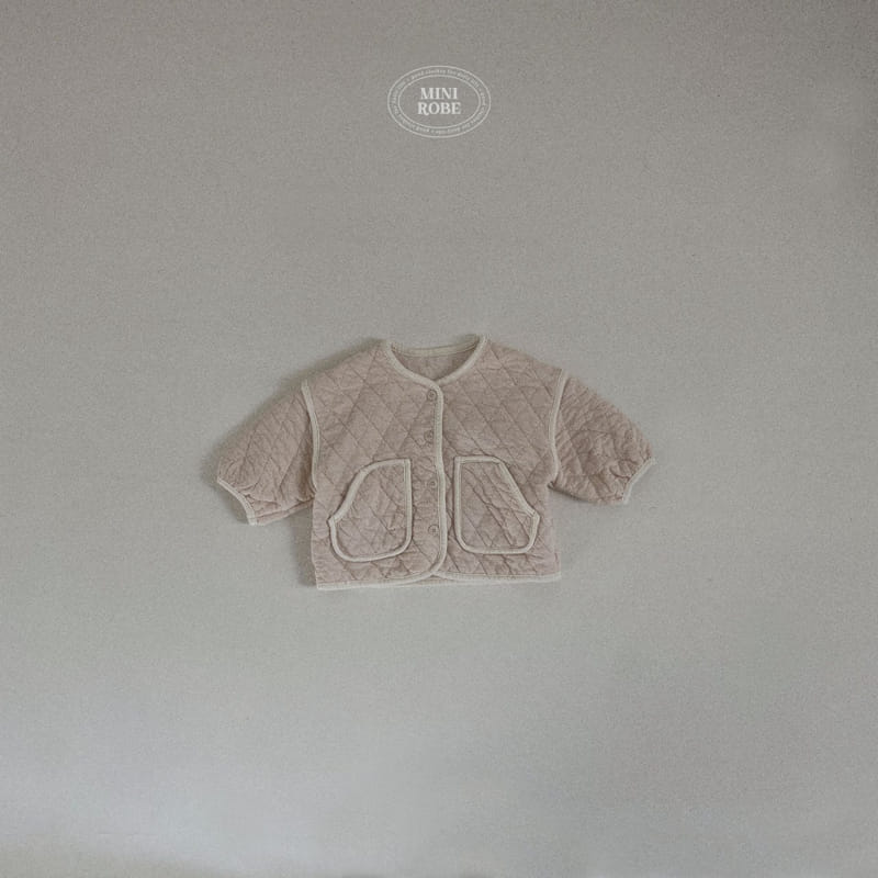 Mini Robe - Korean Baby Fashion - #babyboutiqueclothing - Bebe Cocoa Quilting Jumper - 2