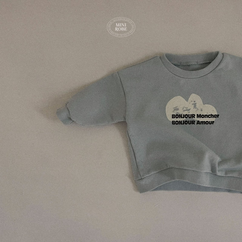 Mini Robe - Korean Baby Fashion - #babyboutiqueclothing - Bebe Bonjour Sweatshirt - 5