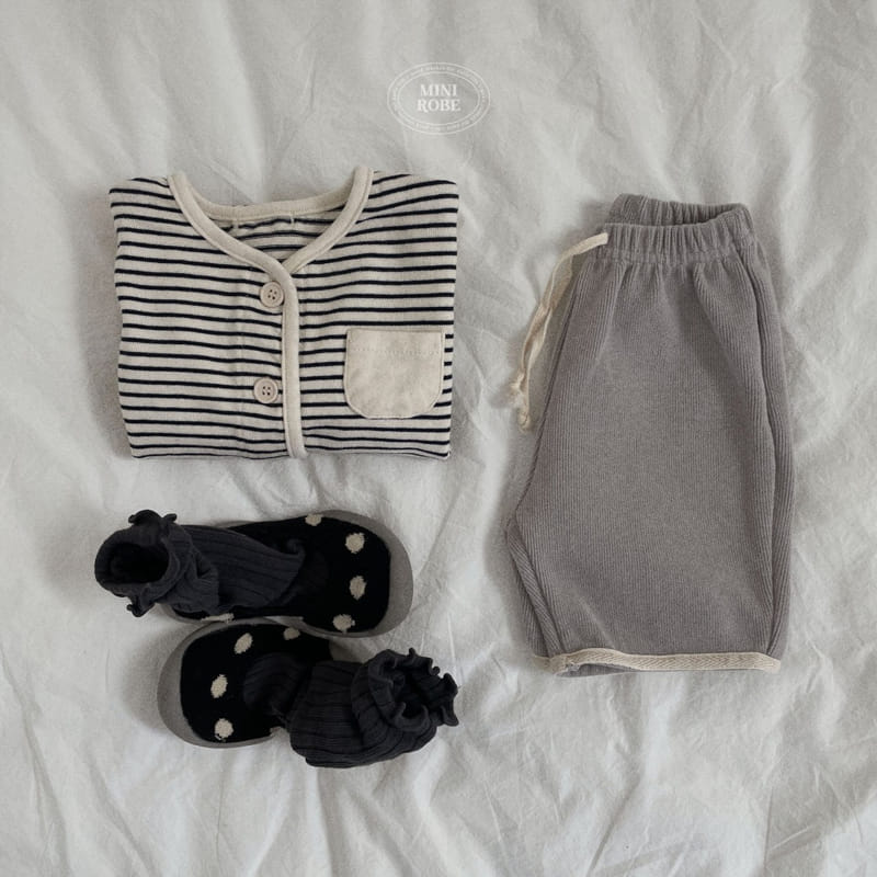 Mini Robe - Korean Baby Fashion - #babyclothing - Bebe Cent Cardigan - 8