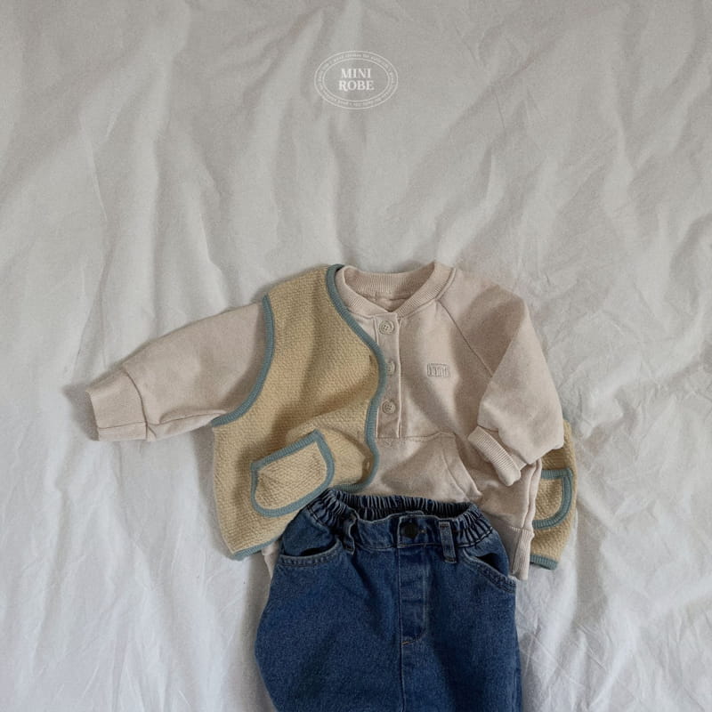 Mini Robe - Korean Baby Fashion - #babyboutiqueclothing - Bebe Butter Vest - 4