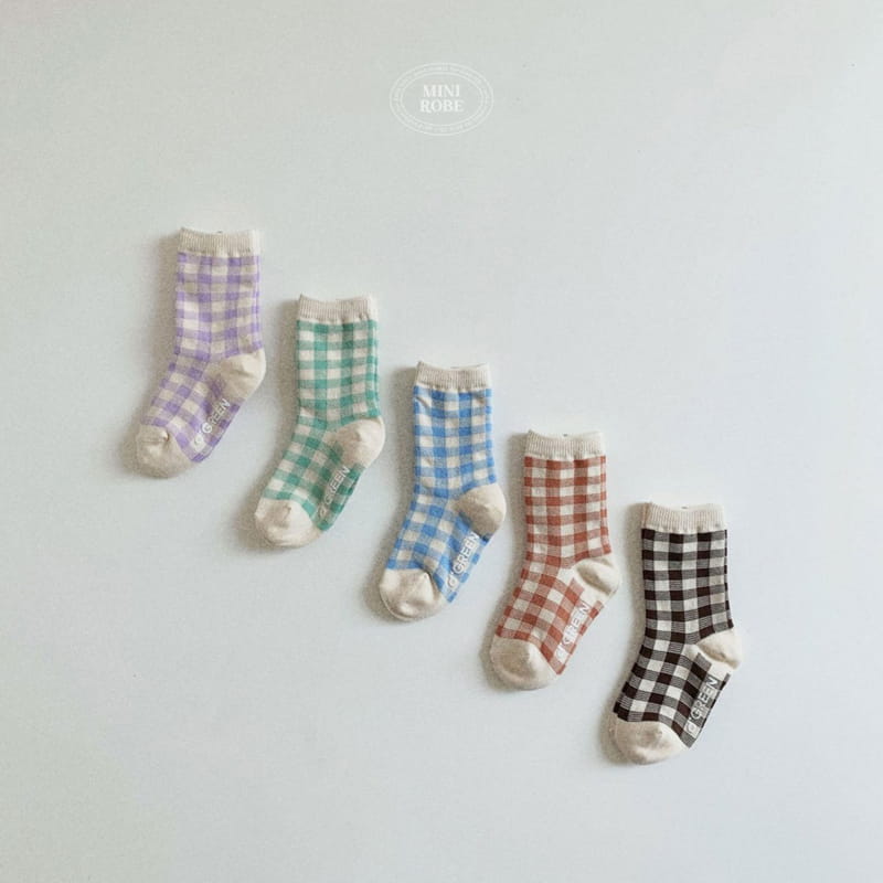 Mini Robe - Korean Baby Fashion - #babyclothing - Natural Socks - 2