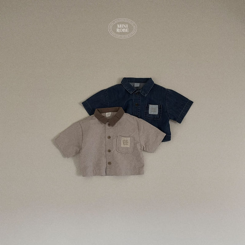 Mini Robe - Korean Baby Fashion - #babyfashion - Bebe vintage Shirt - 3