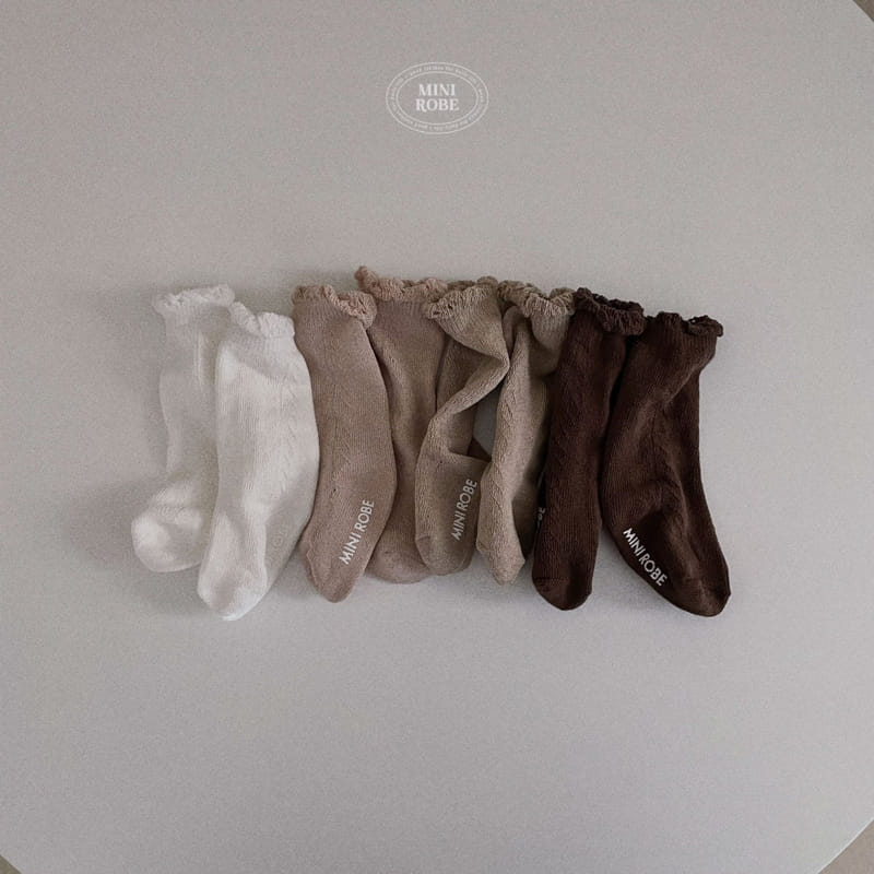 Mini Robe - Korean Baby Fashion - #babyfashion - Cozy Socks - 10