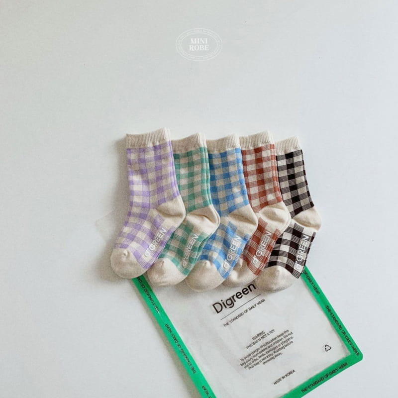 Mini Robe - Korean Baby Fashion - #babyfashion - Natural Socks - 4