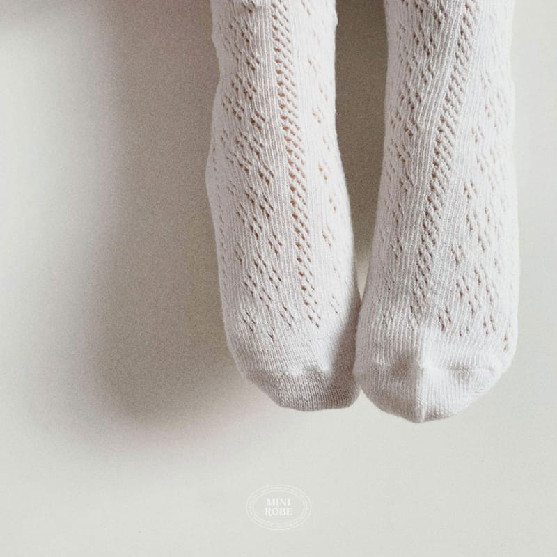 Mini Robe - Korean Baby Fashion - #babyfever - Floral Socks - 2