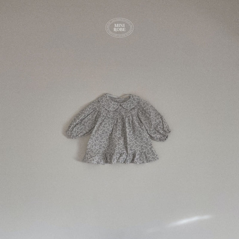 Mini Robe - Korean Baby Fashion - #babyfever - Bebe Circle One-piece