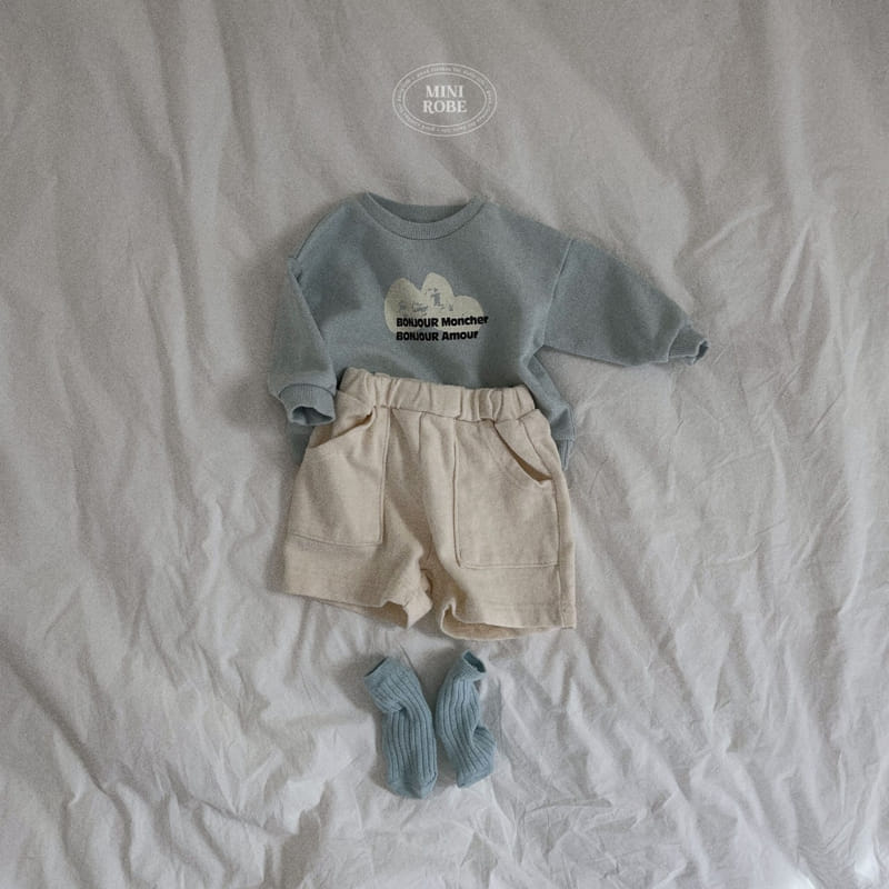 Mini Robe - Korean Baby Fashion - #babygirlfashion - Bebe Bonjour Sweatshirt - 9