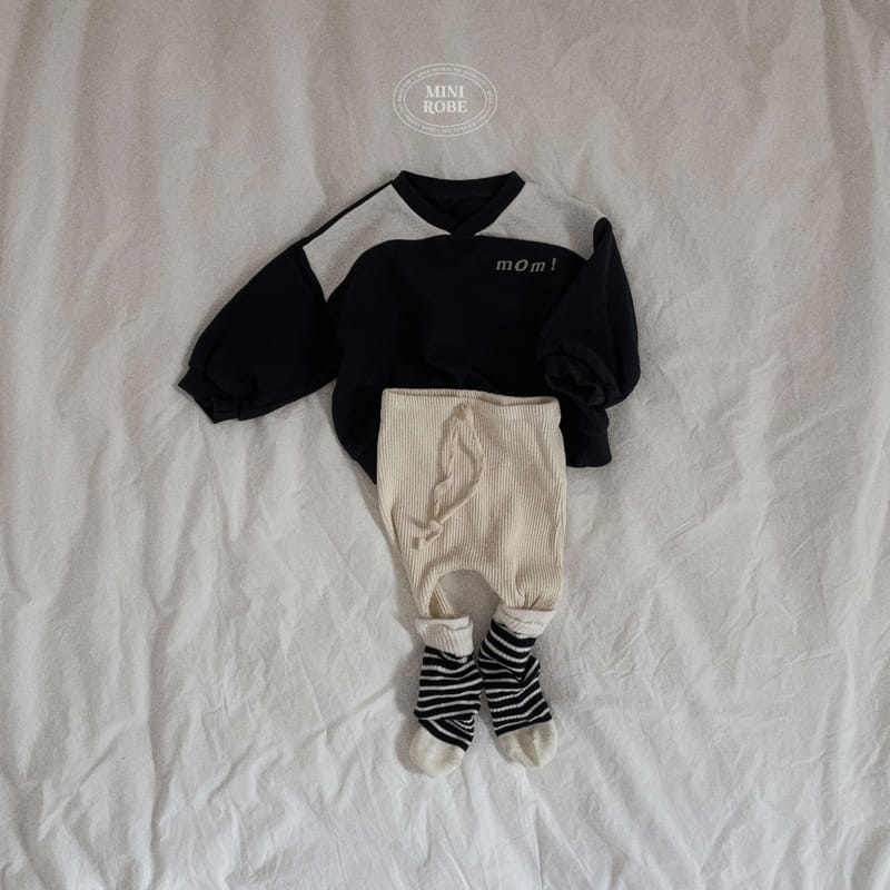 Mini Robe - Korean Baby Fashion - #babylifestyle - Bebe V Sweatshirt - 9