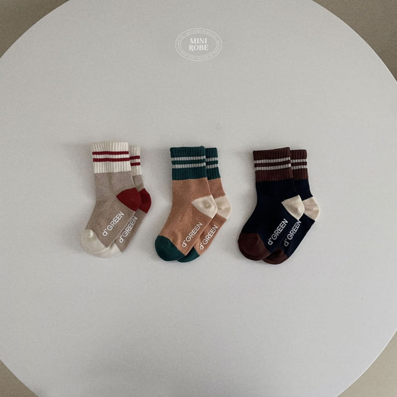 Mini Robe - Korean Baby Fashion - #babyoninstagram - Palet Socks