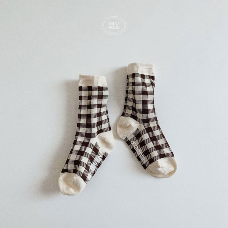 Mini Robe - Korean Baby Fashion - #babyootd - Natural Socks - 8
