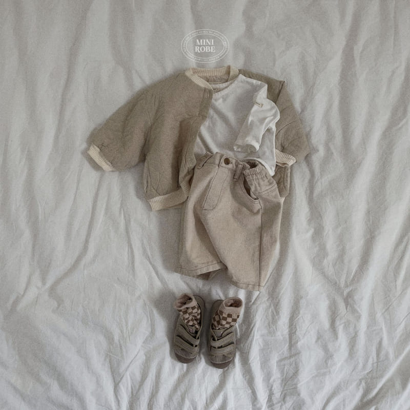 Mini Robe - Korean Baby Fashion - #babyootd - Saint Piping Tee - 12