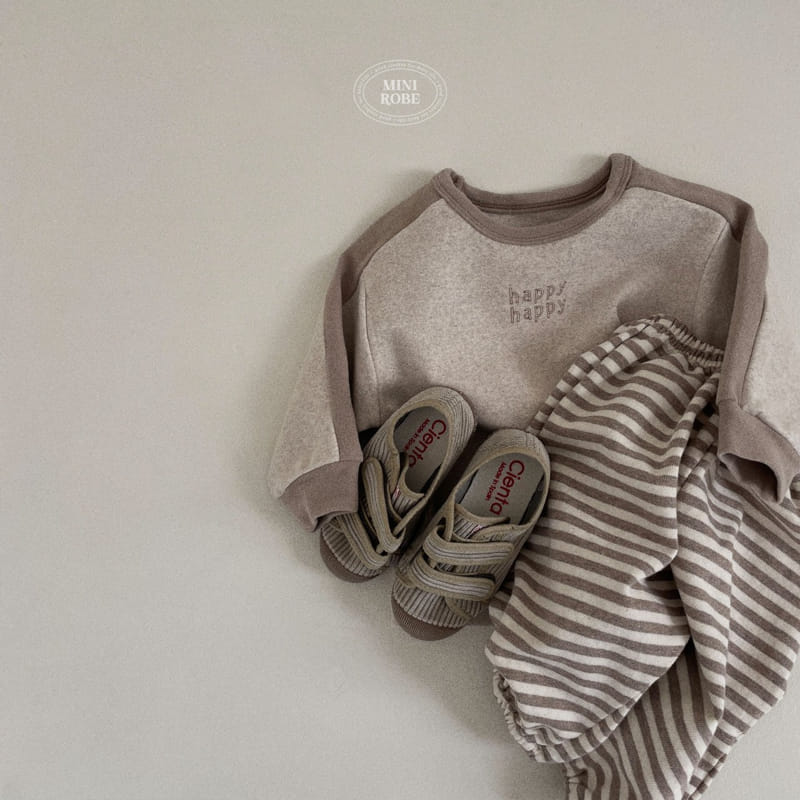 Mini Robe - Korean Baby Fashion - #babywear - Bebe Line Tee - 5