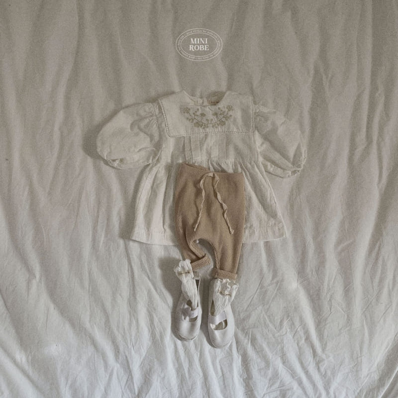Mini Robe - Korean Baby Fashion - #onlinebabyboutique - Bebe Sailor One-piece - 9