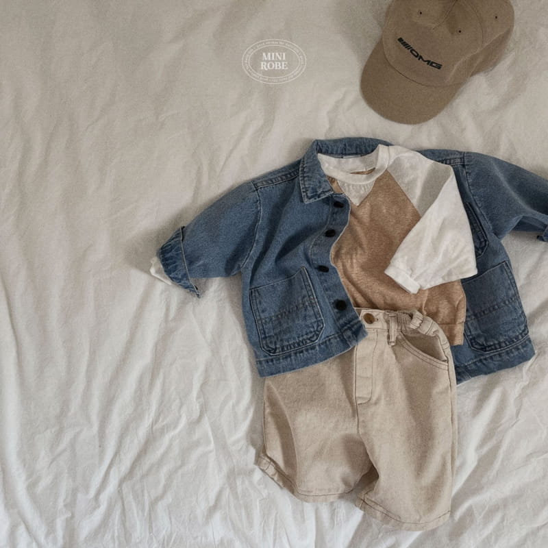 Mini Robe - Korean Baby Fashion - #onlinebabyboutique - Bebe Classic Jacket - 7