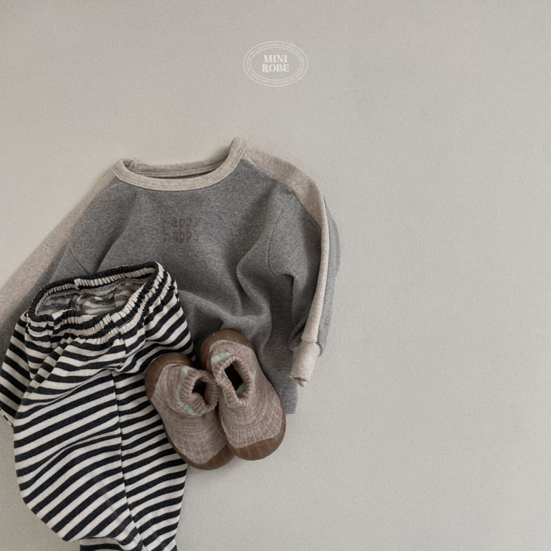 Mini Robe - Korean Baby Fashion - #onlinebabyboutique - Bebe Line Tee - 6