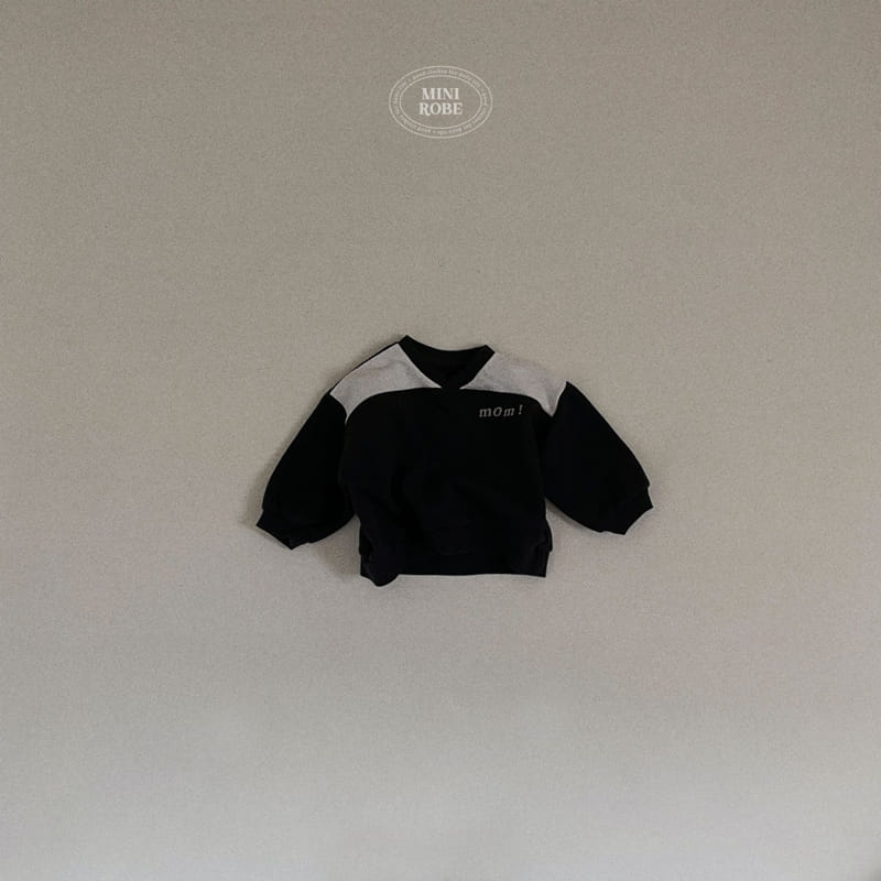 Mini Robe - Korean Baby Fashion - #onlinebabyshop - Bebe V Sweatshirt