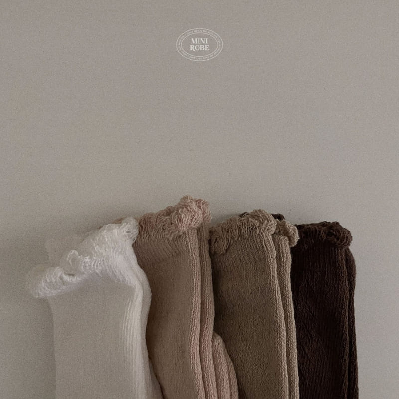 Mini Robe - Korean Baby Fashion - #onlinebabyshop - Cozy Socks - 5