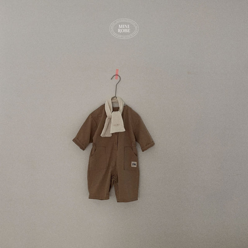 Mini Robe - Korean Baby Fashion - #onlinebabyshop - Bebe Jumpsuit - 9