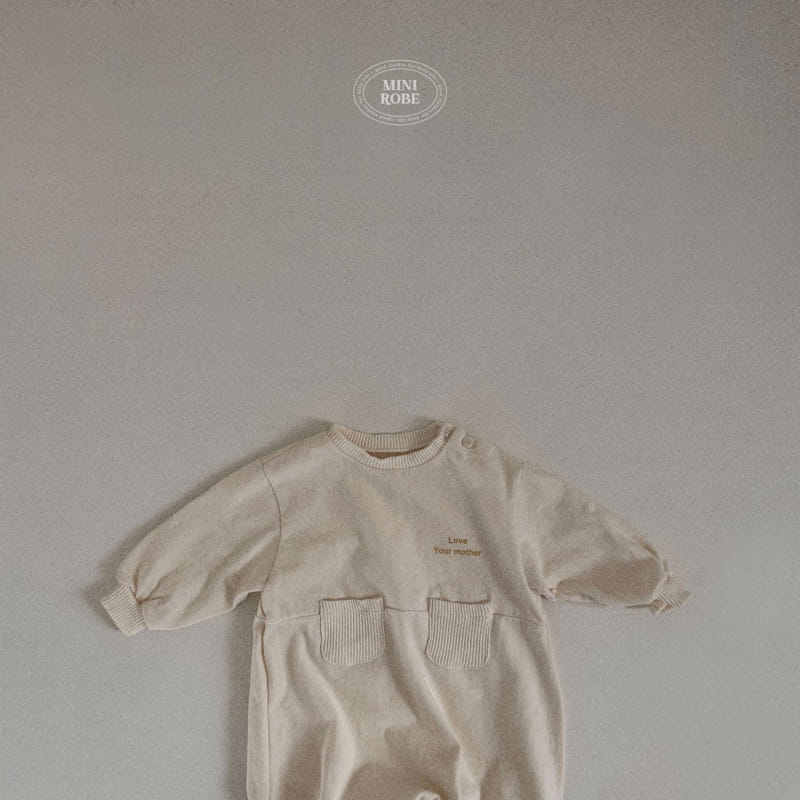 Mini Robe - Korean Baby Fashion - #onlinebabyshop - Bebe Milk Lit Bodysuit - 11