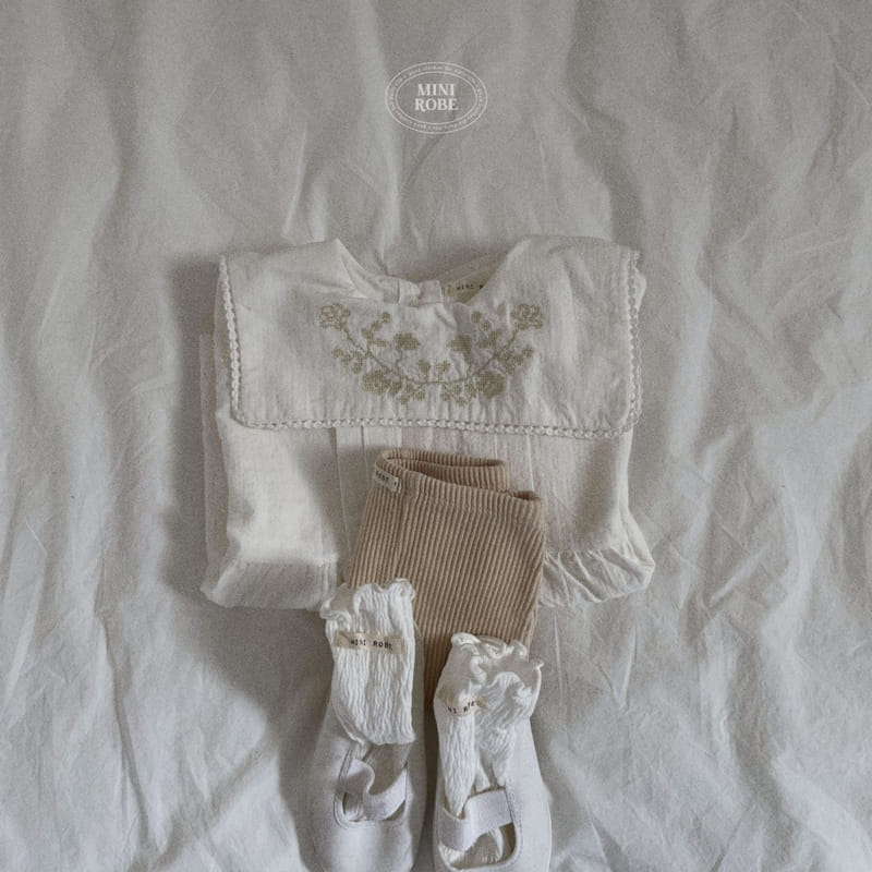 Mini Robe - Korean Baby Fashion - #onlinebabyshop - Bebe Sailor One-piece - 10