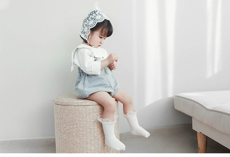 Miso - Korean Children Fashion - #kidzfashiontrend - Sha Frill Socks - 4