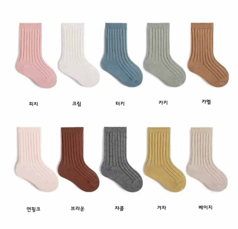 Miso - Korean Children Fashion - #childofig - Ten Color Socks