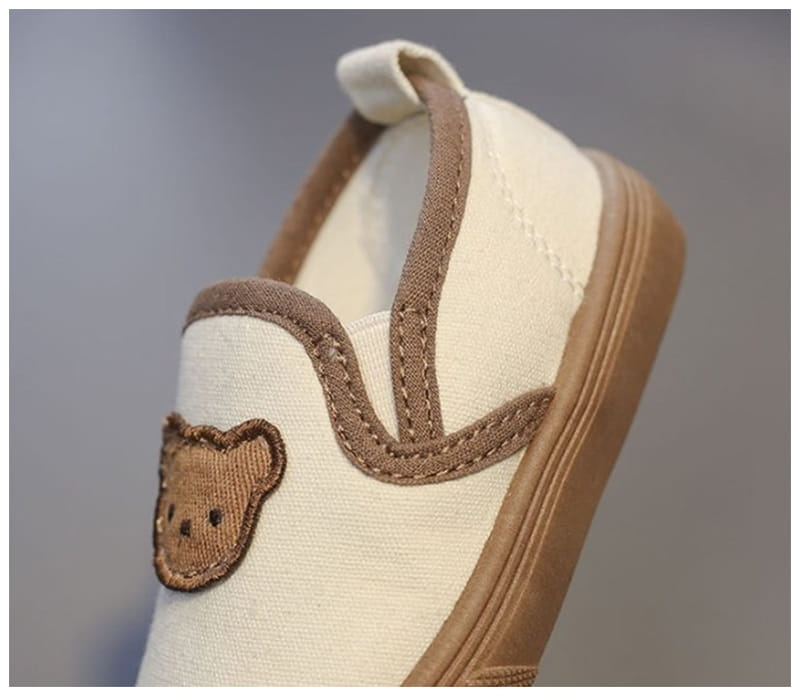 Miso - Korean Children Fashion - #childrensboutique - Bear Slip-on - 5