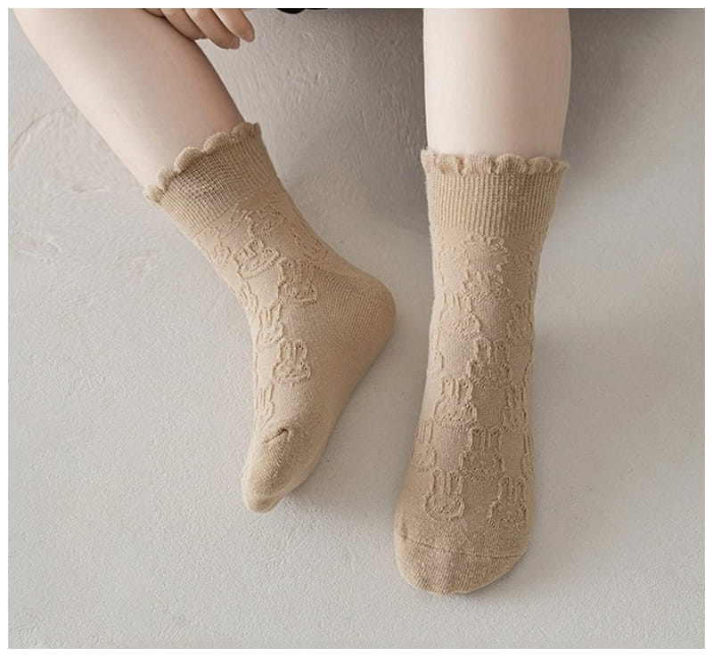 Miso - Korean Children Fashion - #childrensboutique - Heloise Socks Set - 4