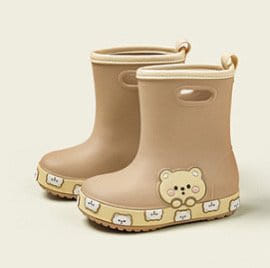 Miso - Korean Children Fashion - #littlefashionista - Bear Rainboots - 6