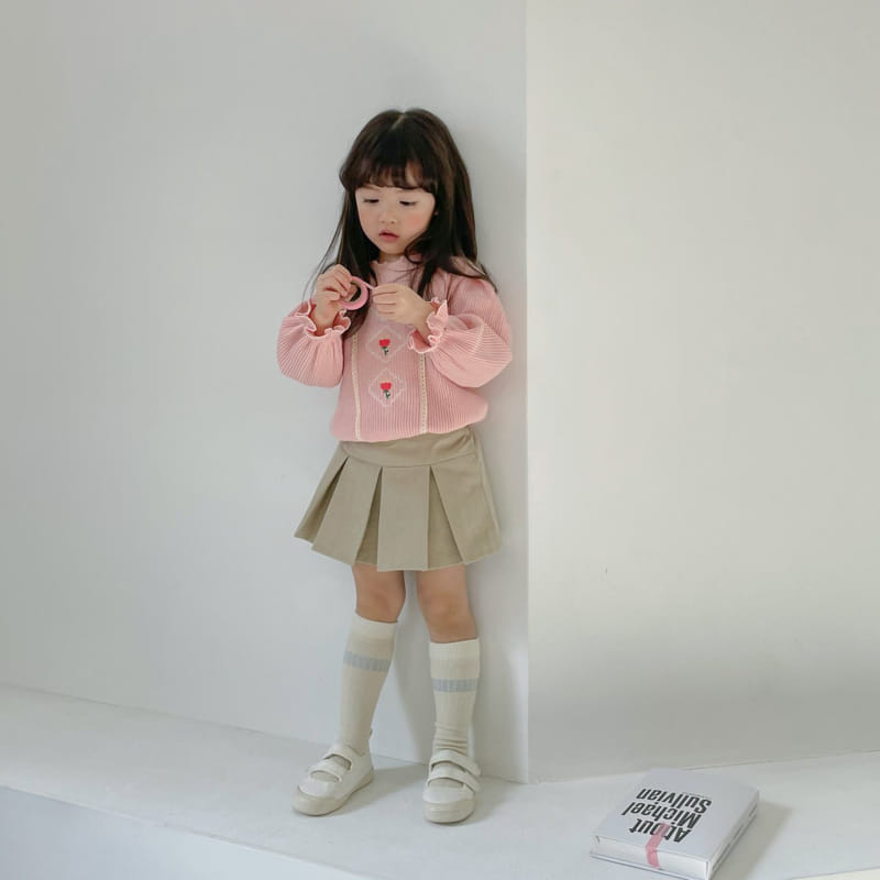 Momo Ann - Korean Children Fashion - #Kfashion4kids - Wrinkle Skirt Pants - 8