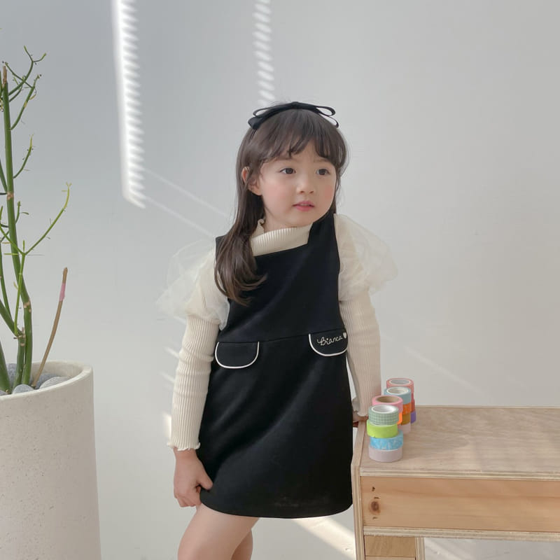 Momo Ann - Korean Children Fashion - #Kfashion4kids - Simple One-piece - 6