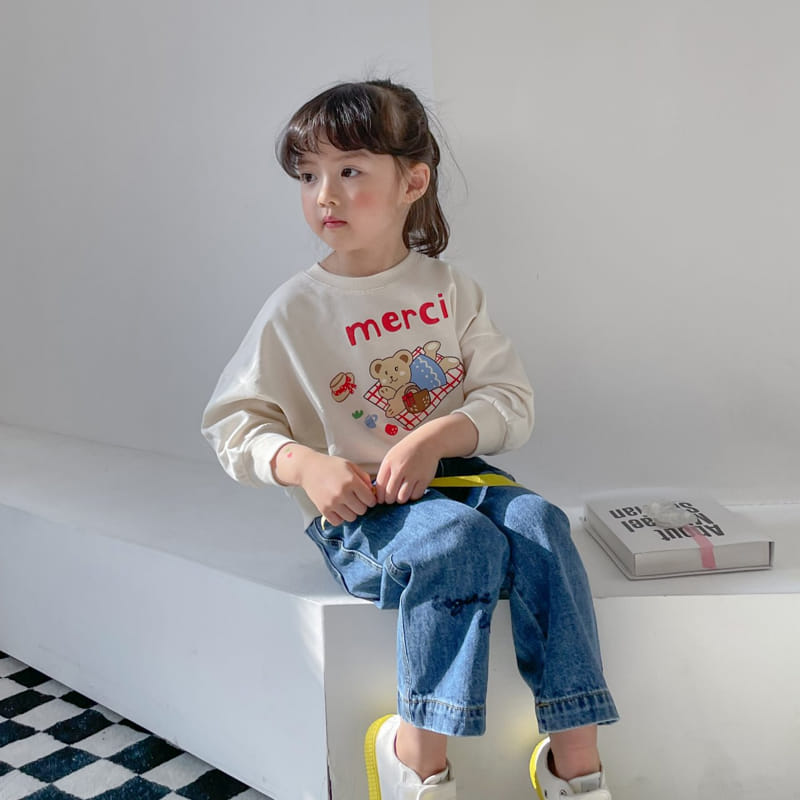 Momo Ann - Korean Children Fashion - #childofig - Picnic Sweatshirt - 10