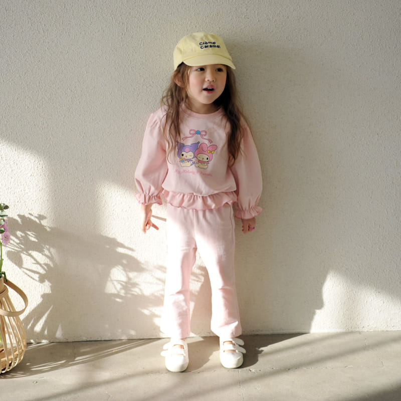 Momo Ann - Korean Children Fashion - #childrensboutique - Melody Top Bottom Set - 7