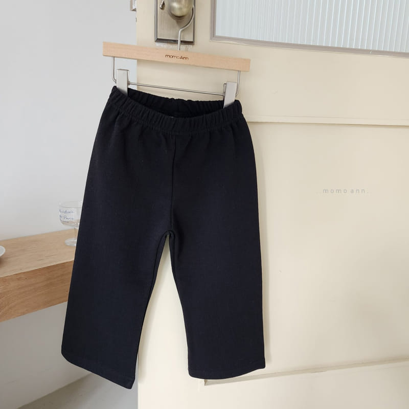 Momo Ann - Korean Children Fashion - #designkidswear - Wide Black Pants - 7