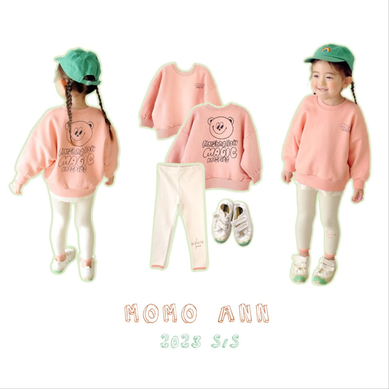 Momo Ann - Korean Children Fashion - #designkidswear - Pigment Sweatshirt